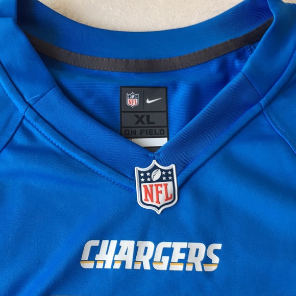 NFL Men’s XL Nike Jersey Football Chargers  New With Tags RIVERS # 17 Player - Picture 10 of 12